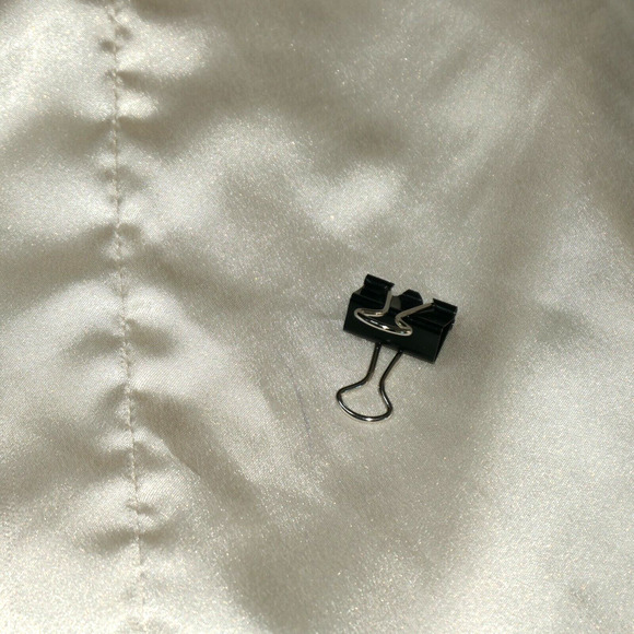 Vintage Calvin Klein Womens Robe One Size Ivory Single Stitch Monogram CK Tunic - Picture 8 of 9